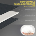 Ensemble de chaise longue pliante