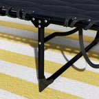 Ensemble de chaise longue pliante