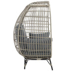Fauteuil œuf Emmett Outdoor Living de SAFAVIEH - 40 cm (L) x 35 cm (P) x 60 cm (H)