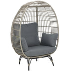 Fauteuil œuf Emmett Outdoor Living de SAFAVIEH - 40 cm (L) x 35 cm (P) x 60 cm (H)