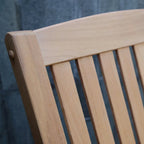 Ensemble de 2 chaises berçantes d'extérieur Cambridge Casual Cambria en teck
