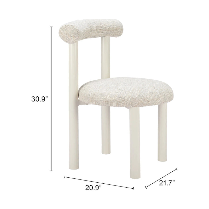 Chaise de salle à manger Ceres beige